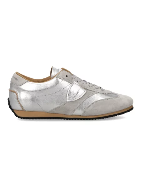 Buty do biegania Philippe Model skórzane do biegania szare