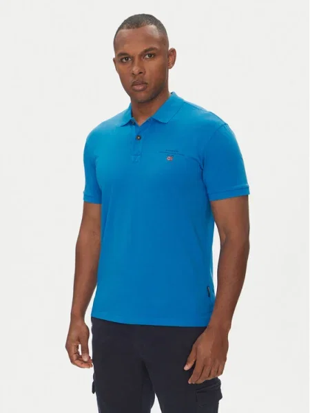 Napapijri Tricou polo Elbas albastru