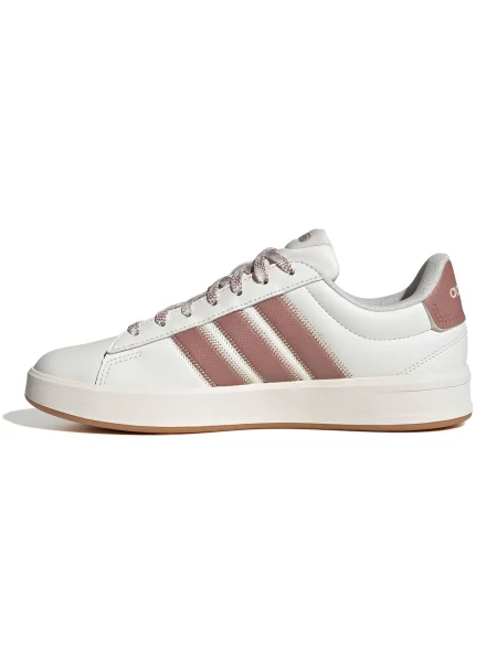 ADIDAS SPORTSWEAR Nízke tenisky GRAND COURT gaštanová biela