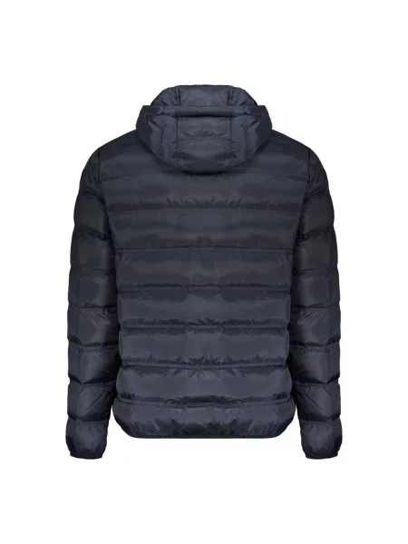 Kurtka Emporio Armani Ea7 z kapturem niebieska