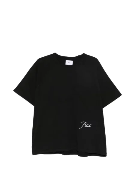 Μπλούζα Rhude με αυτόγραφο μαύρο