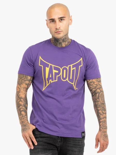 Tapout Tricou / lila galben