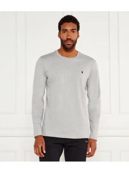 Pijama tricou mânecă lungă Polo Ralph Lauren lung