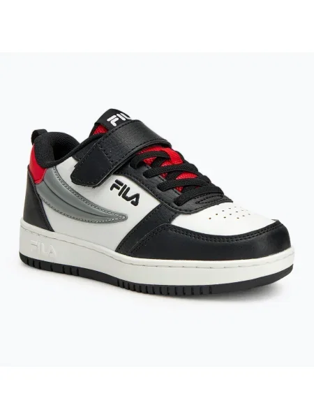 Детски обувки FILA Rega Nf Velcro white/black/fila red бяло