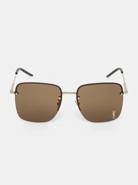 Saint Laurent okulary przeciwsłoneczne SL M złoty