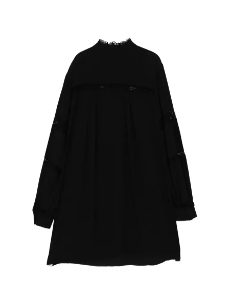 Lung rochie Dice Kayek din dantelă negru
