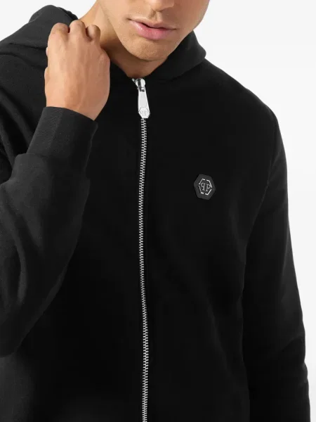 Hoodie Philipp Plein μαύρο