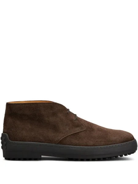Botine Tod's din piele de căprioară maro