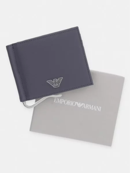 Кожаный кошелек Emporio Armani
