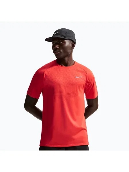 Мъжка тениска за бягане Nike Stride ADV light crimson розово