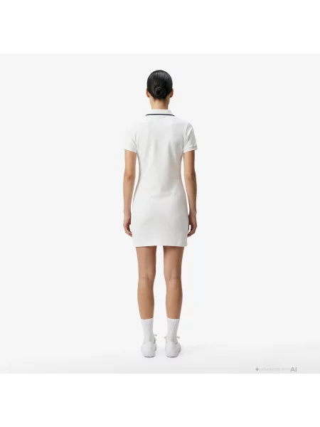 Классическое платье Lacoste белое