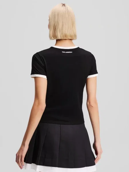 Футболка Karl Lagerfeld чорний