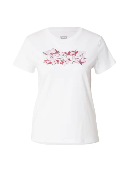 LEVI'S ® Tricou THE PERFECT roz / roz pastel natural alb