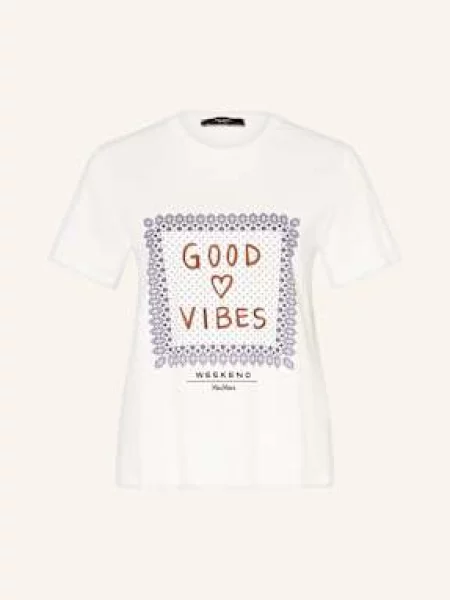 Weekend Max Mara T-Shirt Ara weiss biała