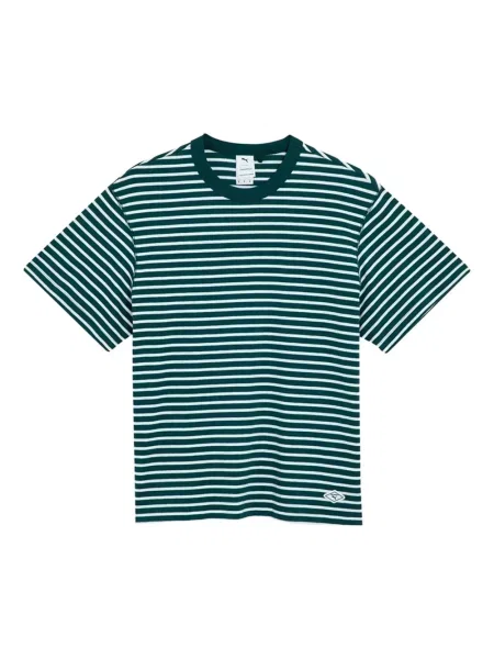 Tricou Puma cu dungi verde