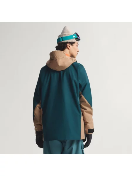 Kurtka z kapturem adidas Terrex Xploric 2 niebieska brązowa S szara