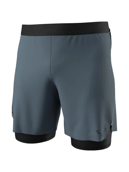 Szorty 2 w 1 Dynafit Alpine Pro niebieskie