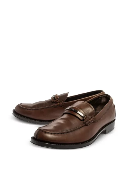 Pantofi loafer Tod's din piele maro