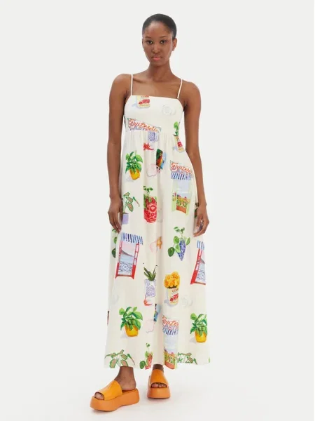 Seafolly Rochie de vară La Boca Écru