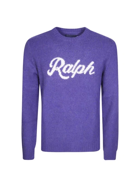 Sweter Polo Ralph Lauren fioletowy