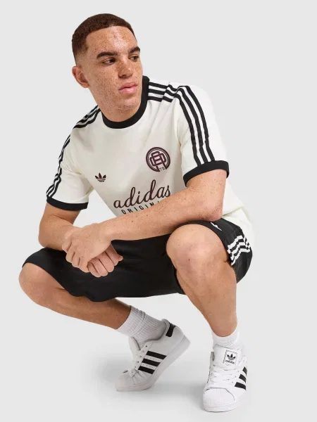 Adidas T-Shirt Everyday Casual Wear beżowa