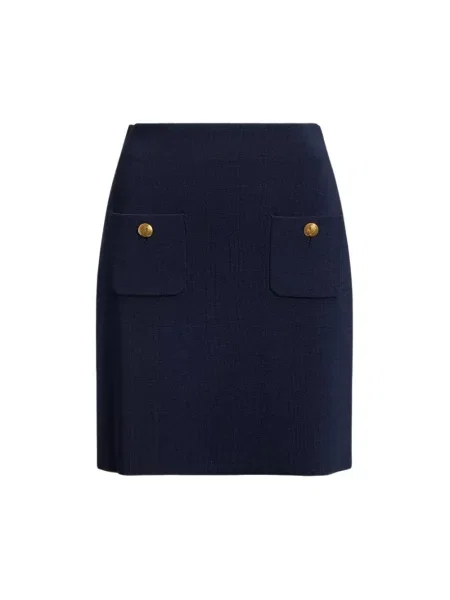 Spódnica mini Ralph Lauren niebieska