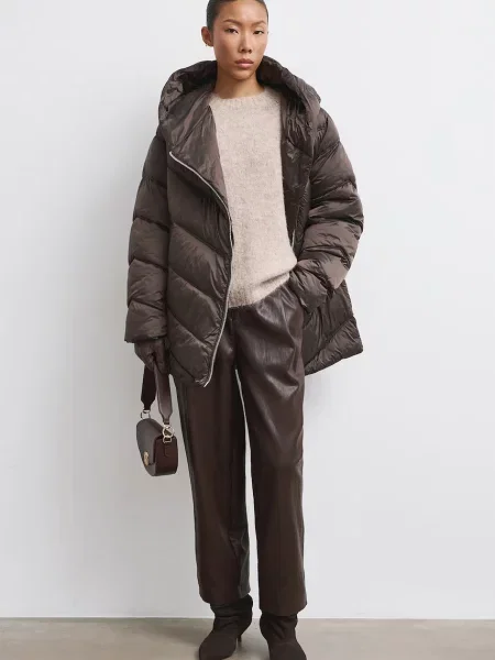 Medicine geacă matlasată pentru femei maro