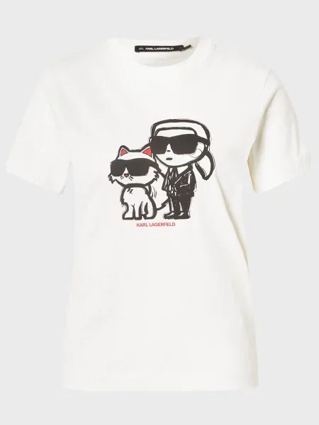 Футболка Karl Lagerfeld біла