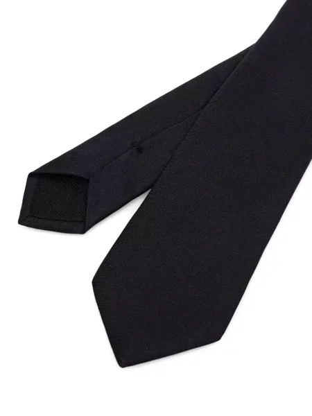 Cravată Moschino cu imagine negru