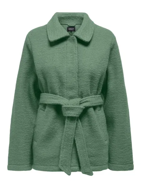 ONLY Geacă de primăvară-toamnă ONLSANNE' verde