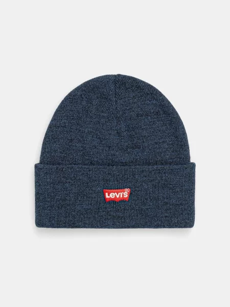 Čiapka Levi's s výšivkou so slieňovým vzorom červená