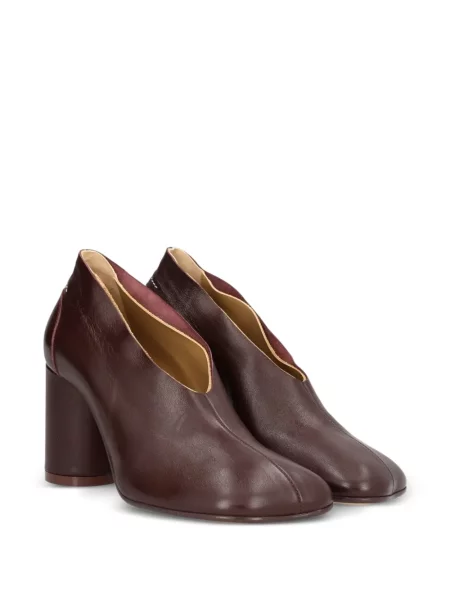 Pantofi cu toc Mm6 Maison Margiela din piele maro