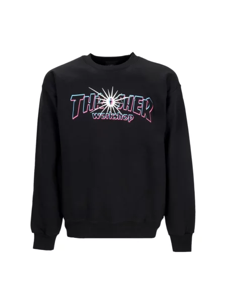 Bluza nierozpinana Thrasher klasyczna czarna