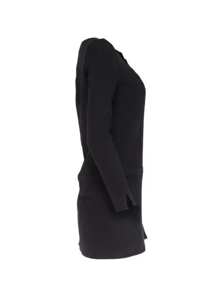 Lung rochie Ba&sh asimetrică negru