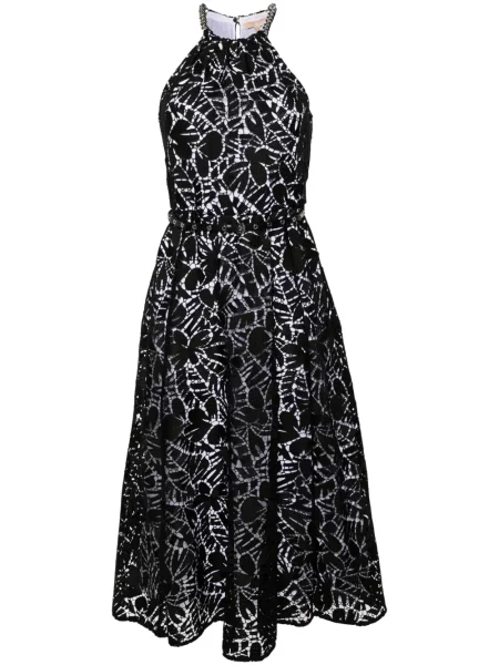 Rochie midi Michael Michael Kors cu broderie negru