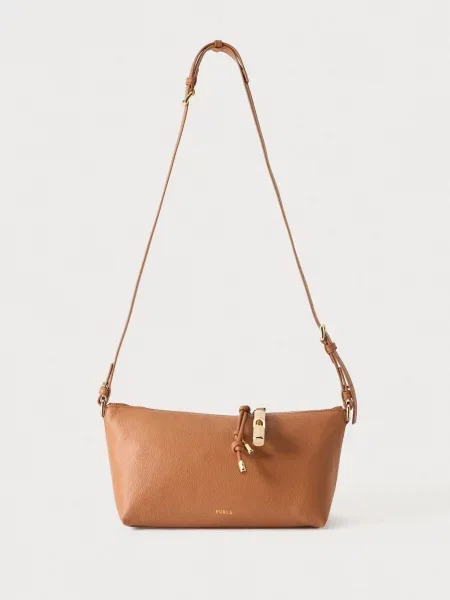 Geantă Furla Debby Mini KH maro