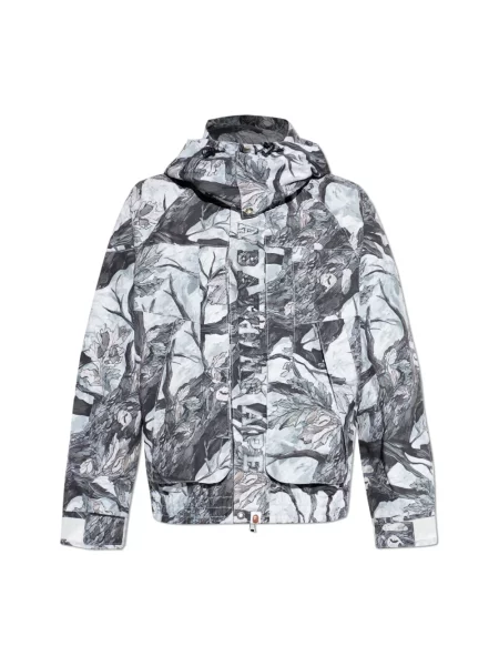 Kurtka A Bathing Ape® z kapturem biała