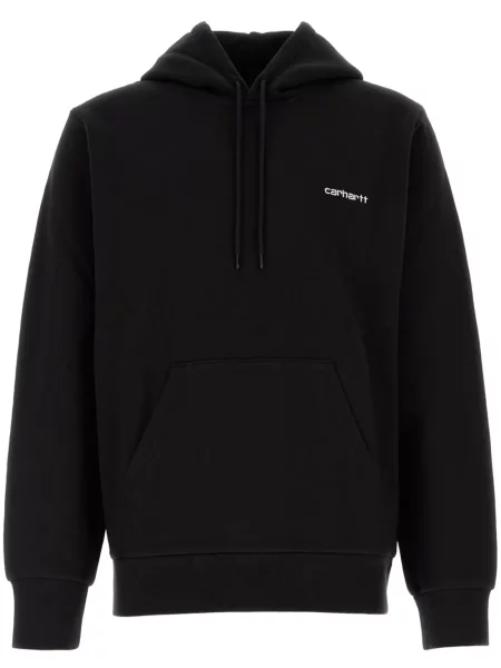 Hanorac cu glugă Carhartt Wip cu broderie negru