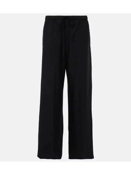 Pantaloni Toteme de in cu picior lat