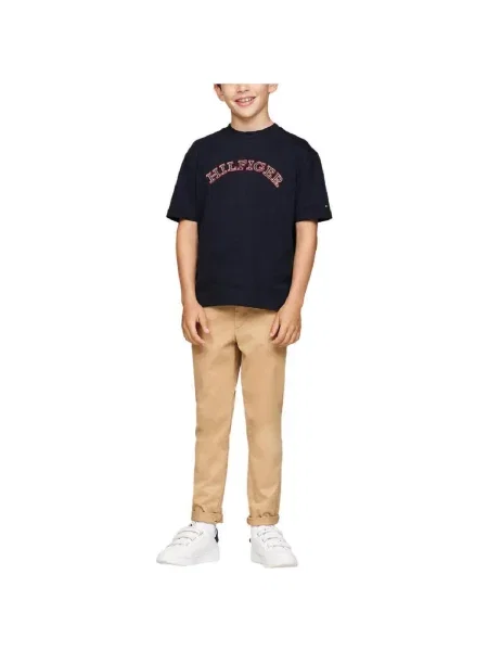 Tricou copii Tommy Hilfiger albastru
