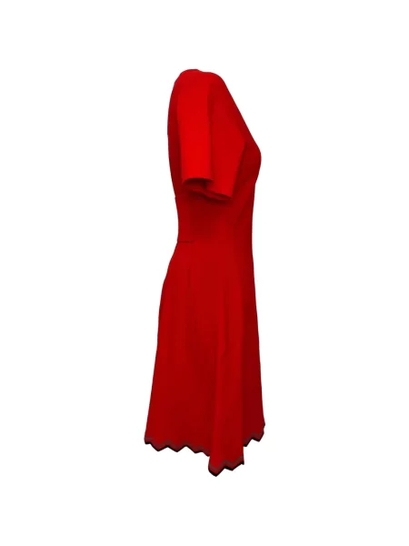 Rochie mini Proenza Schouler evazată roșu