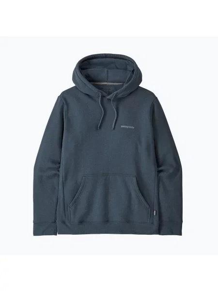 Pulover Patagonia cu autograf albastru