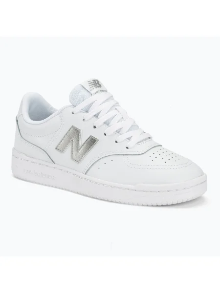 Дамски обувки New Balance white/silver бяло