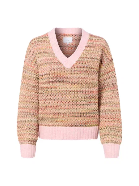 Nümph Sweter z domieszką wełny Kobiety wielokolorowy|różowy S różowy