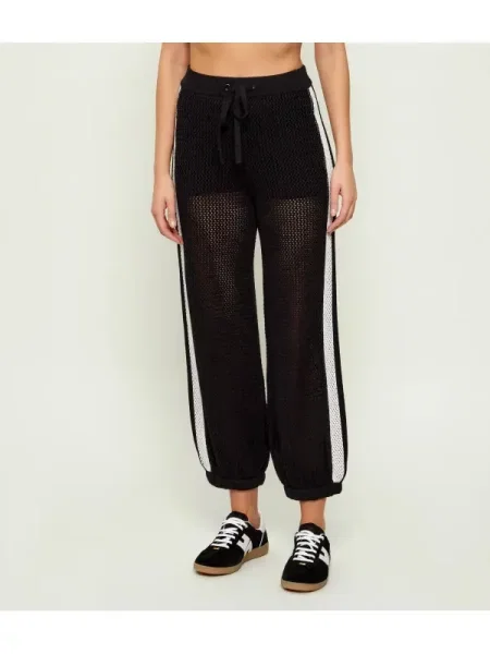 Pinko Pantaloni de trening NEBULOSA | Relaxed fit negru