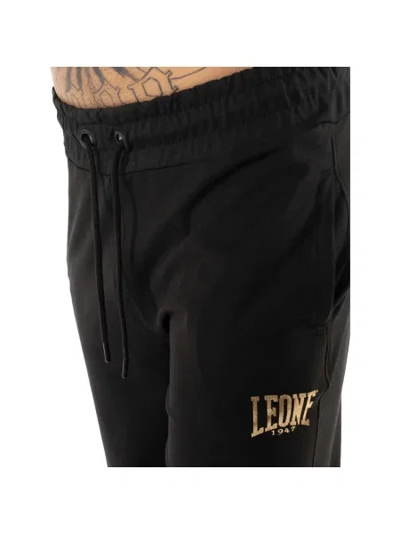 Prugasti sportski komplet Leone 1947 crna