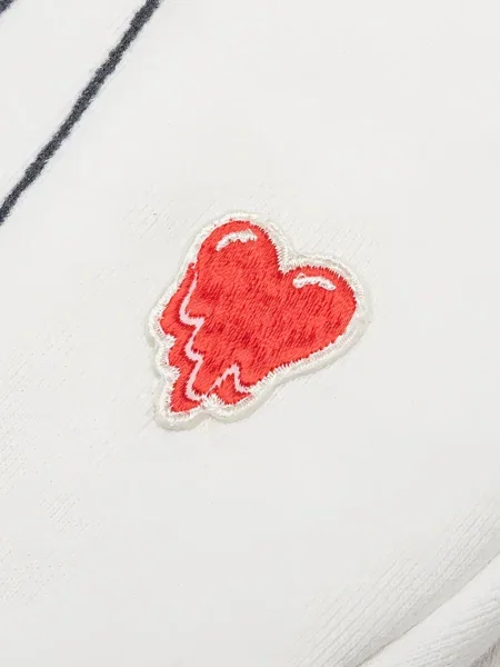 Tepláky Emotionally Unavailable bílé