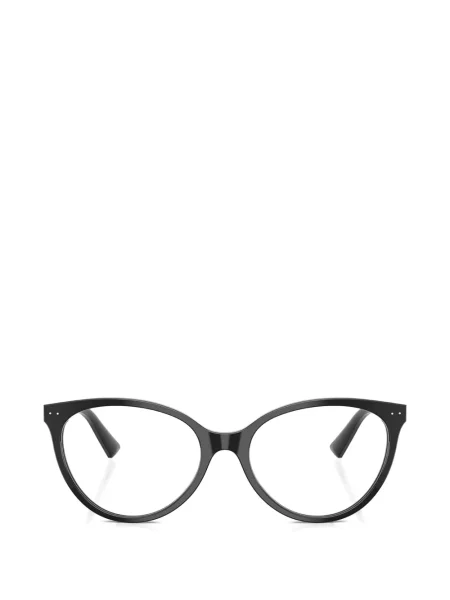 Okrugle sunčane naočale Jimmy Choo crna