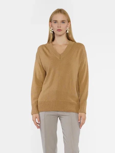 Джемпер Arber вовна/акрил бежевий
