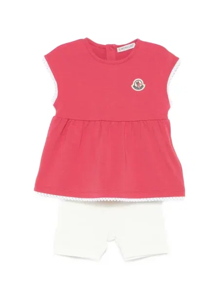 Szorty dziecięce Moncler Enfant różowe